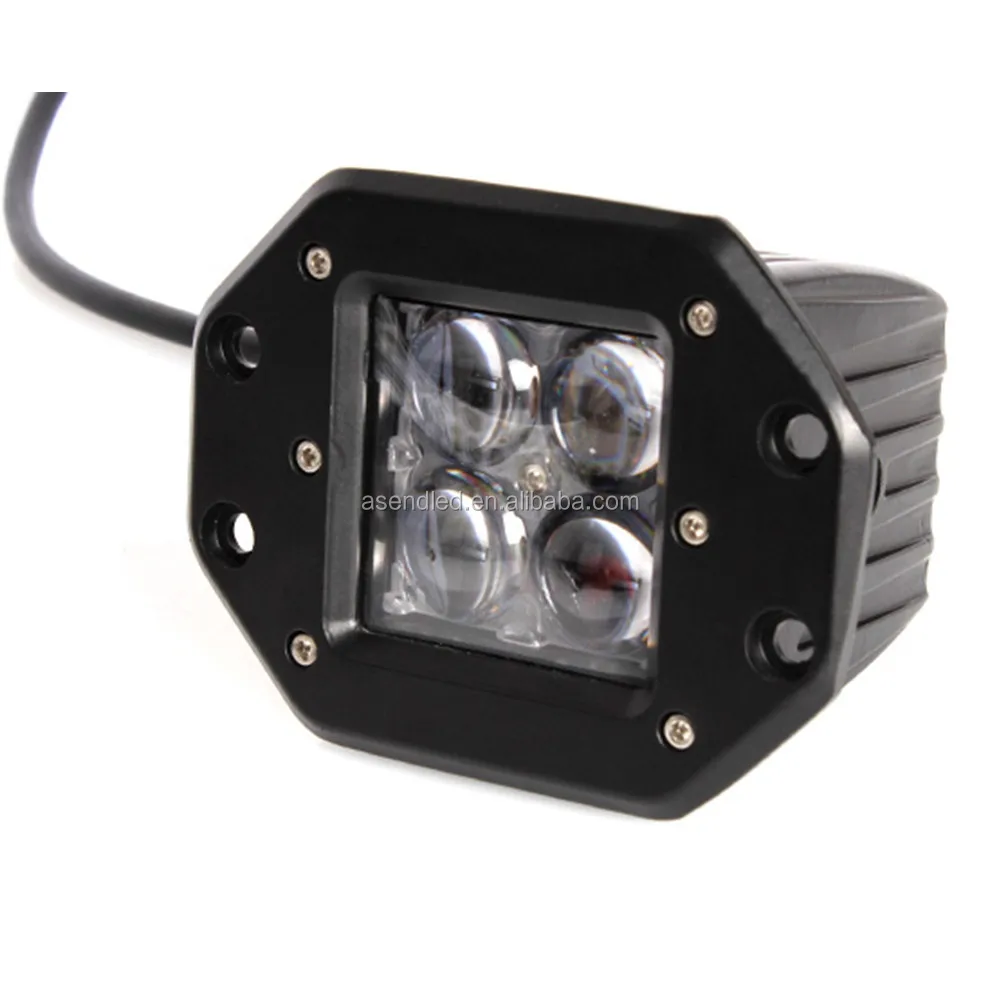 Good Price LED Work Light 16W with Flash Spot Beam 4D Off Road Driving Light for 4x4 Aotu