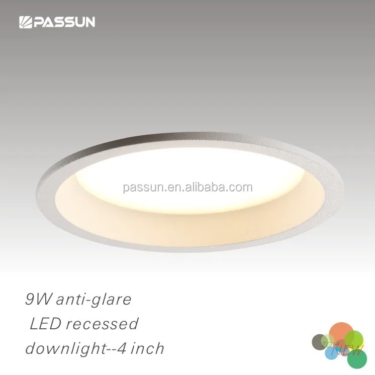 Потолочная Алюминиевая СВЕТОДИОДНАЯ лампа 9 Вт для туалета/балкона, Встраиваемый светодиодный потолочный светильник