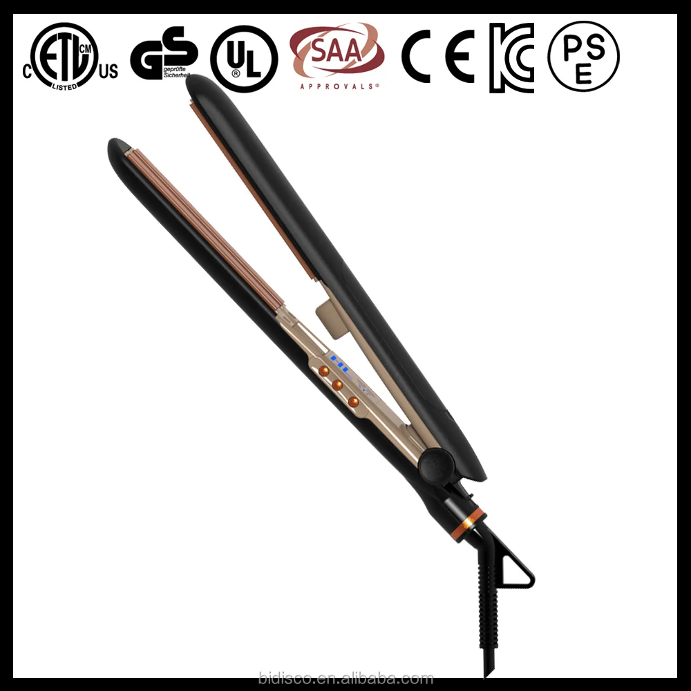 keratin oil and water ceramic tourmaline titanium coating professional steampod hair straightener