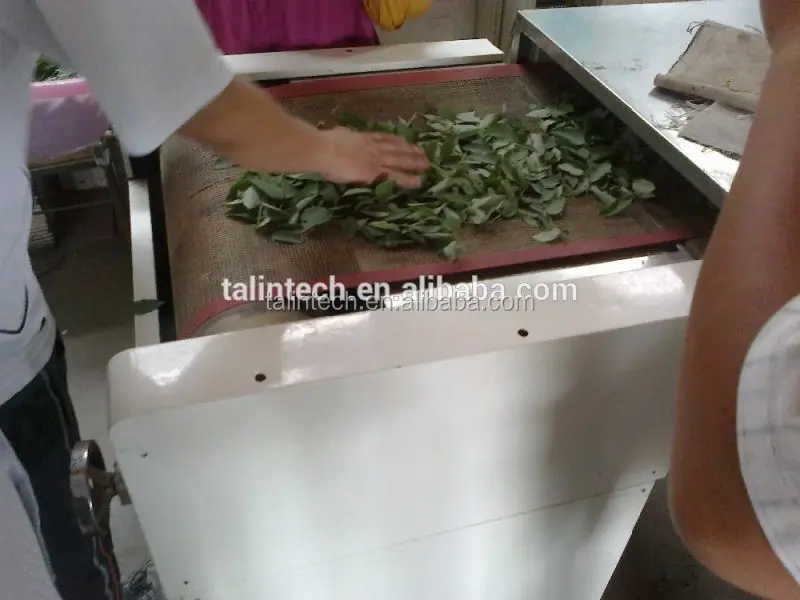 belt tunnel dryer ,Microwave herbs Sterilizer