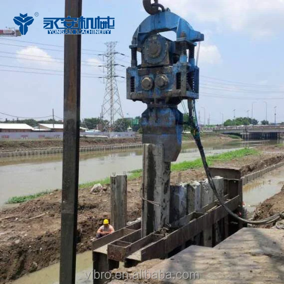 Electric Vibratory hammer DZJ-90 similar to Tomen