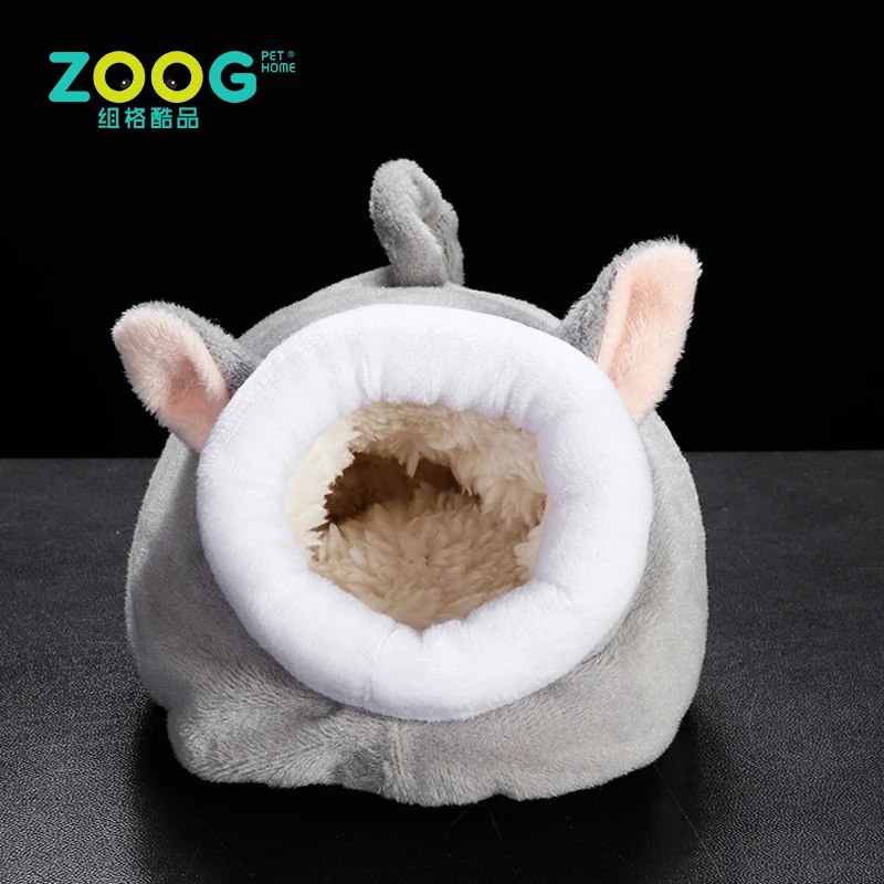 Warm Cute Soft Cotton  Small Pet Rabbit Rat Hamster Guinea pig  Bed House Sleeping Nest