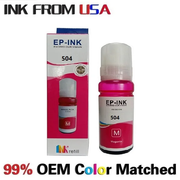 
For Epson L4150 L4160 L 4158 L4168 504 ink bottle 