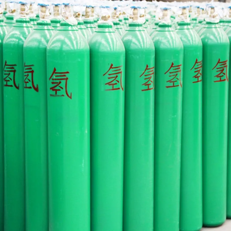 Storage tanks/ high pressure gas cylinders can be filled with hydrogen