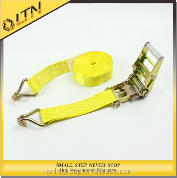 25mm To 100mm Truck Polyester Ratchet Tie Down / Lashing Belt/ Cargo Strap