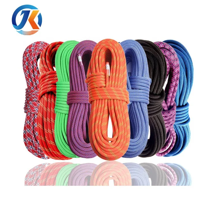 10.5 mm Nylon  Kernmantle  Safety Dynamic Climbing Rope for Rock Climbing and Tree Climbing