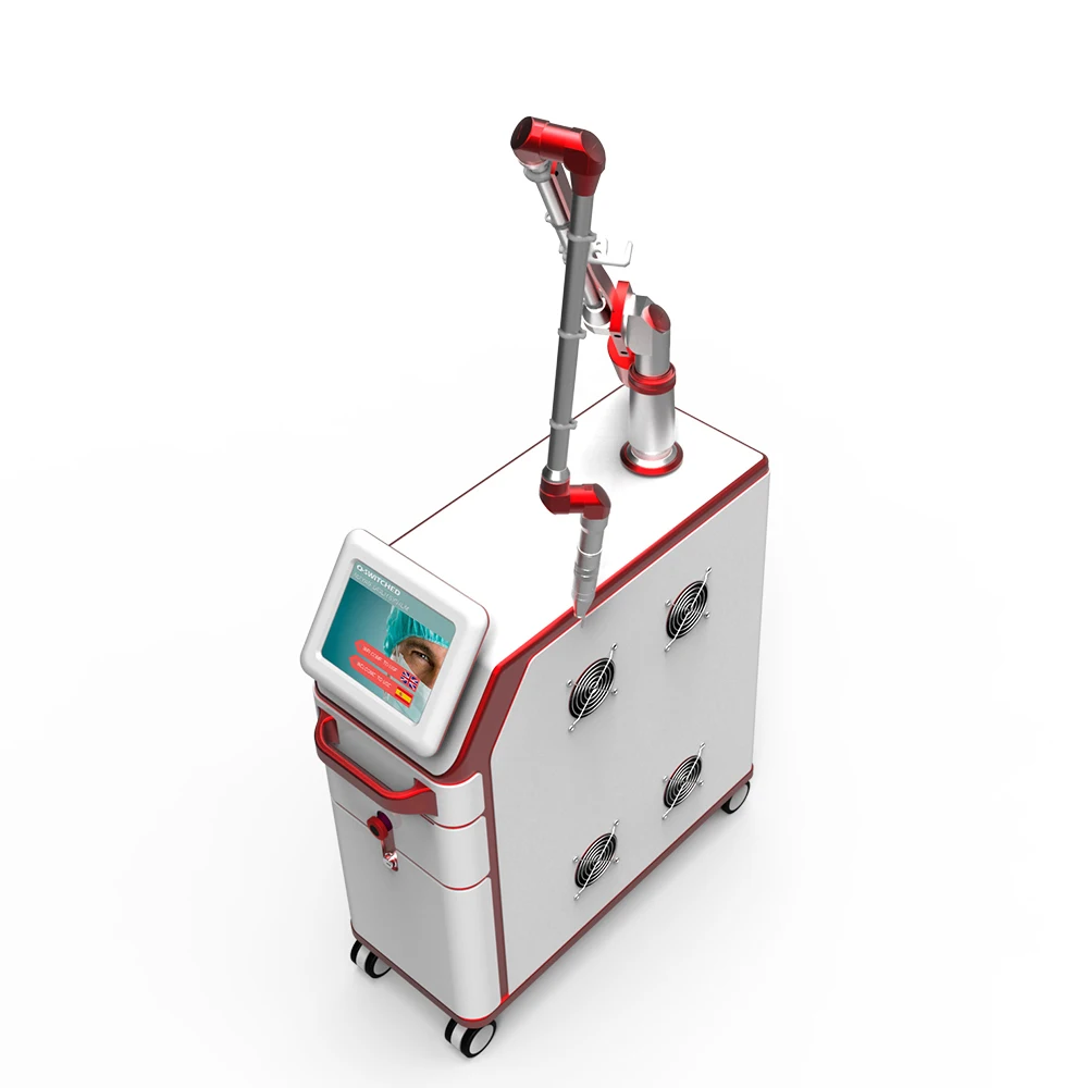 Sanhe q-switch nd yag laser tattoo remover beauty machine tattoo removal and skin rejuvenation