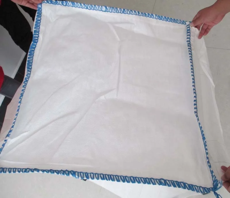 PP fibc bulk container sand bag with over-locking sewing stack a layers high UV treated resistance sunshine