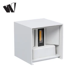 High power waterproof dimmabl bathroom ip65 COB 6w indoor reading mounted wall lamp