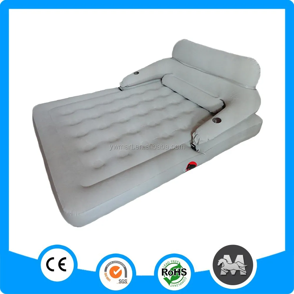 New arrival product fashion PVC flocked inflatable mattress air bed double