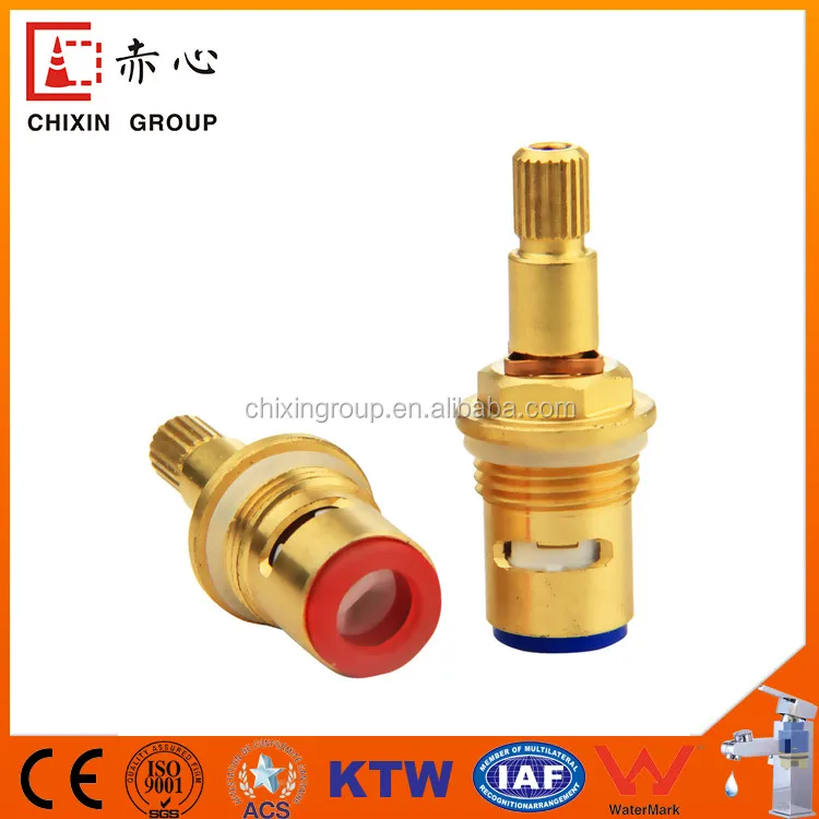 Faucet ceramic cartridge 4 way diverter for shower / faucet