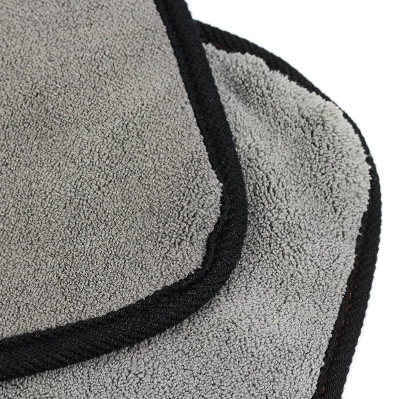 
Microfiber Car Drying Towel Plush 1200gsm 40x40 For Car 