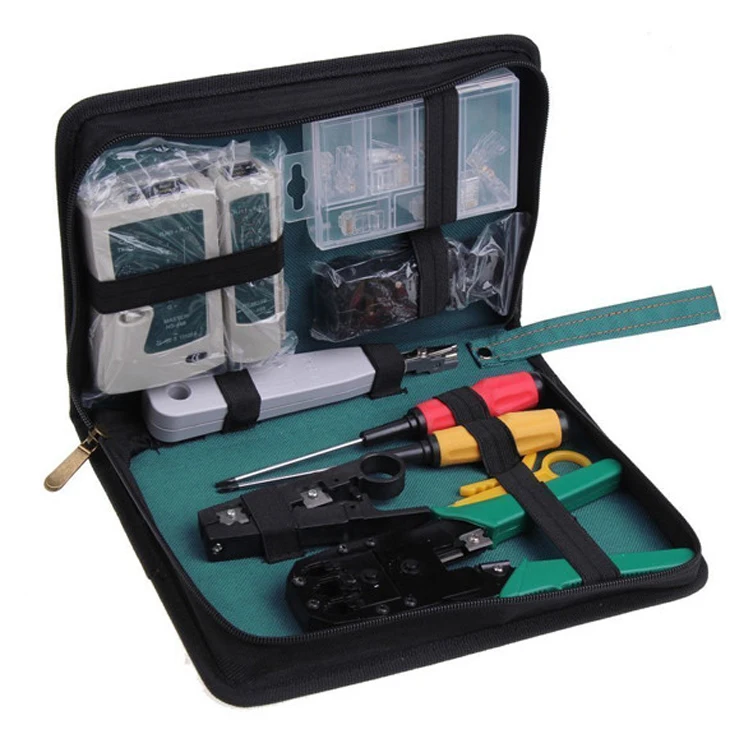 11 in 1 Professional Network Computer Maintenance Repair Tool Kit