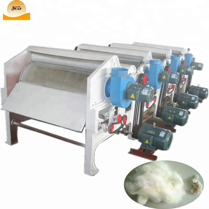 Small Cotton Fabric Waste Recycling Machine Cotton Fiber Processing Machine