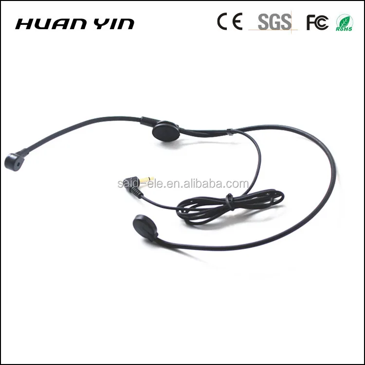 Head wore microphone coach training headset headband light weight microphone