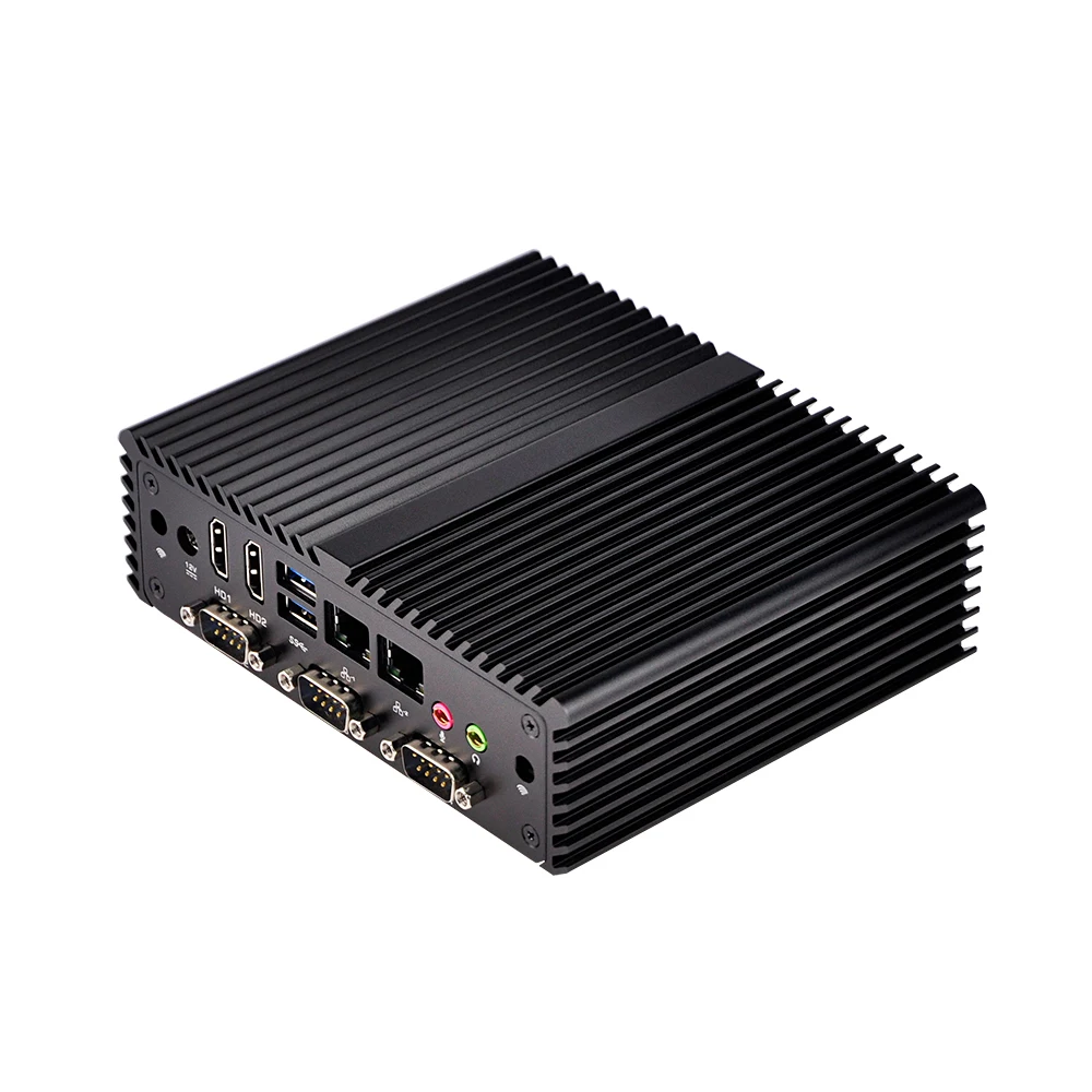  Qotom Q450P-S08 Мини компьютер PC аппаратное обеспечение Core i5-4200U процессор с 2 Порт Gigabit NIC поддержка AES-NI (4G RAM + 32G