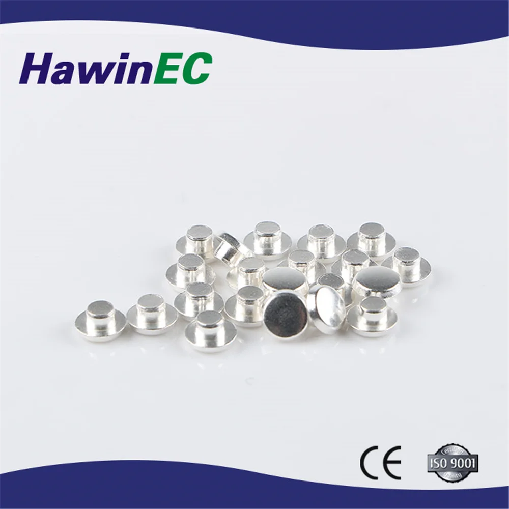 High quality long duration time electric composite contact rivet