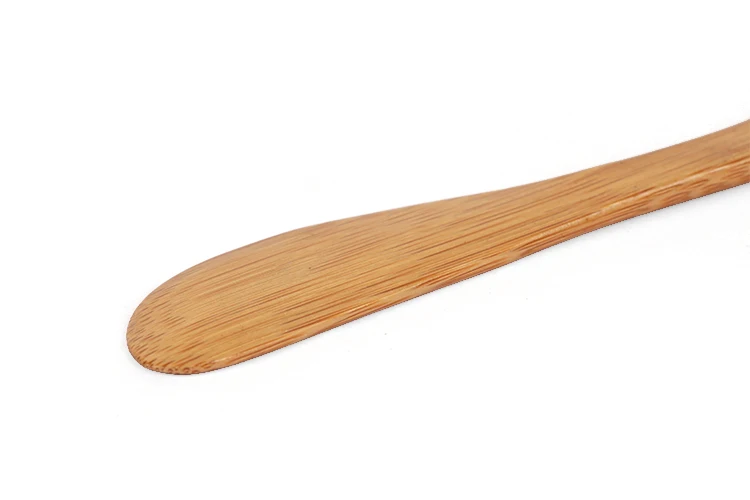 Amazon hot selling food grade quality carbonized bamboo butter knife