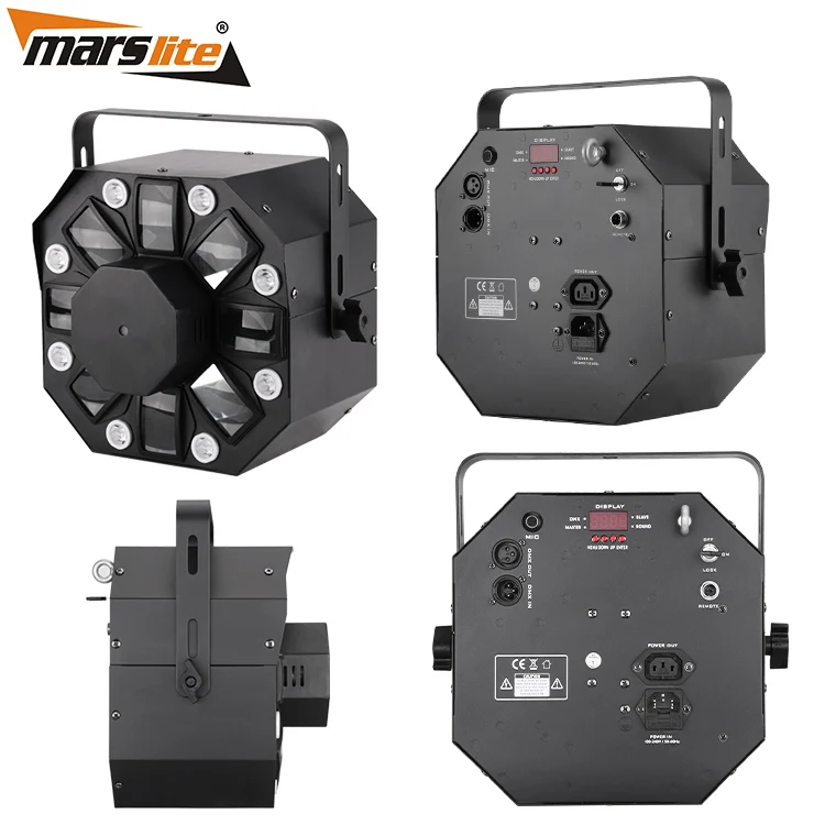 Marslite 5 шт. 3 Вт RGBWA Одноцветный DMX светодиодный диско-лазер dj лазер для караоке-машины