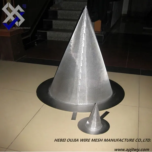 Профессиональное производство, лучшее качество, металлический сетчатый фильтр конического типа, сделано в Китае
