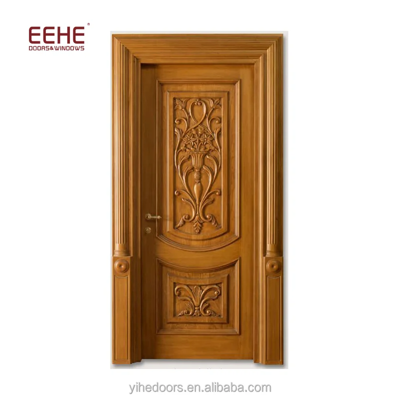Nigeria swing steel wooden door