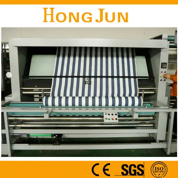 Машина для продольной резки и прокатки ткани с открытой шириной