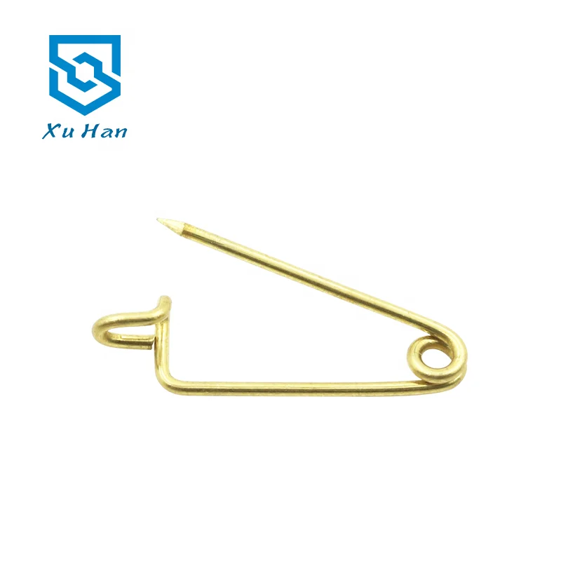 Factory direct sales, metal badge safety pin for badge.