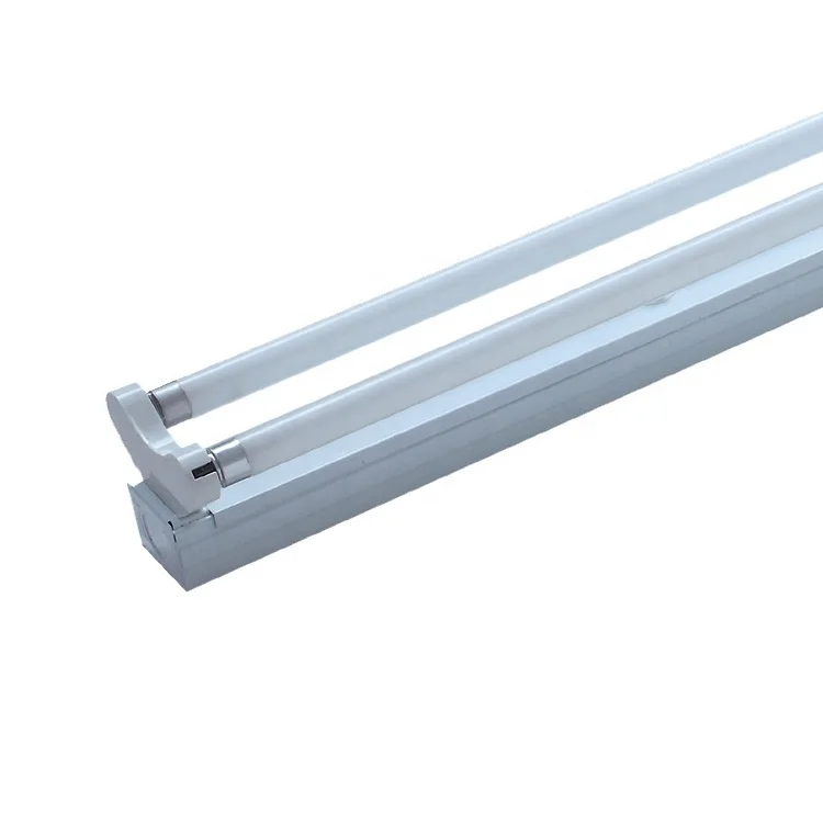 t8 double tube light fitting manufacturer direct selling tube light 18-19w emergency pack t8 tube light fixture