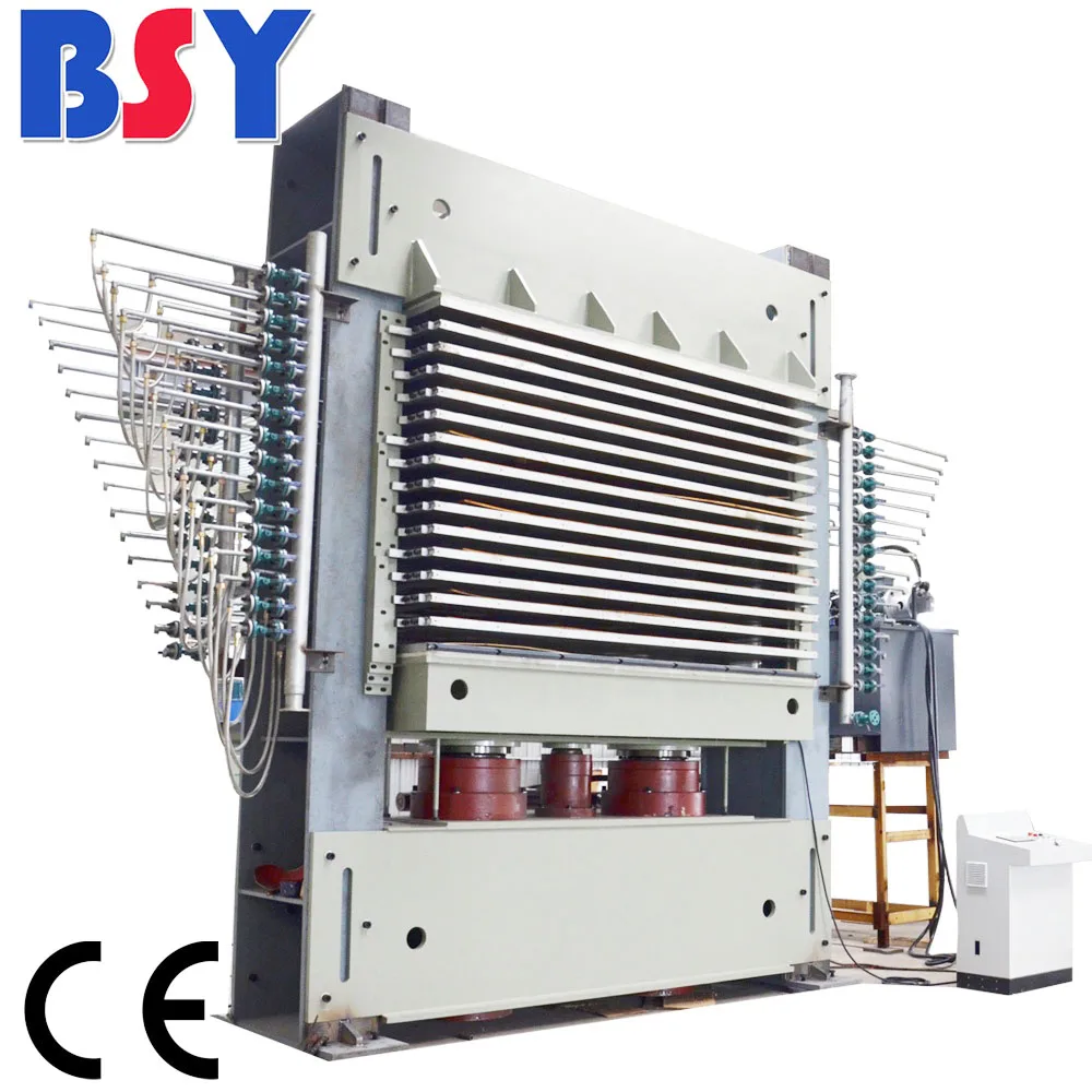 CE Certificate Hydraulic plywood hot press machine