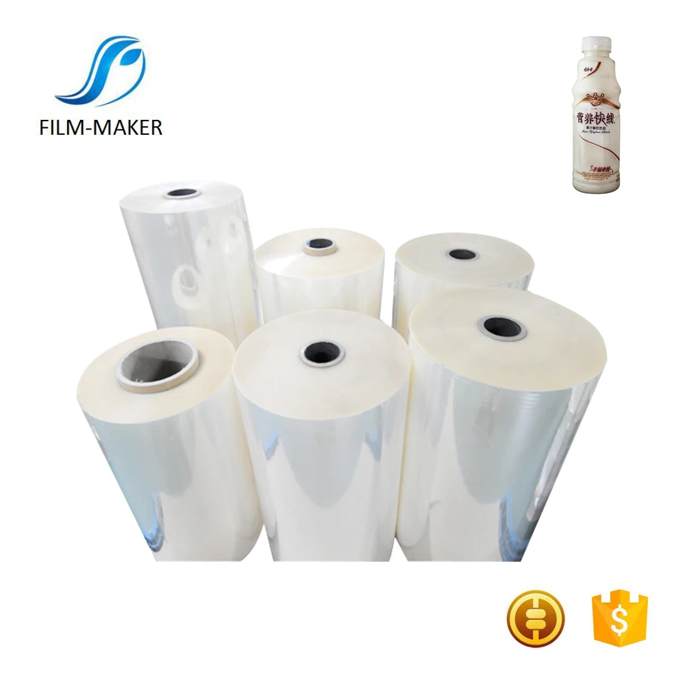 Popular Solvent 50 microns PVC Transparent Shrink Film
