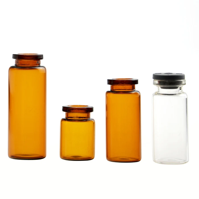 clear sterile glass vials 10ml medical pharmaceutical glass vial