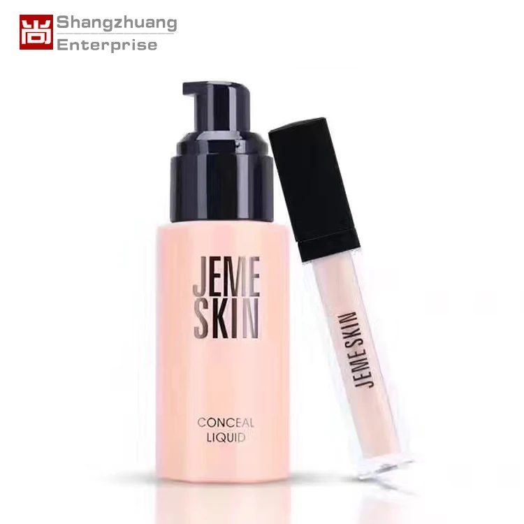 2 вида цветов Увлажняющий лучшие продажи Жидкая основа с корректор макияж комплект