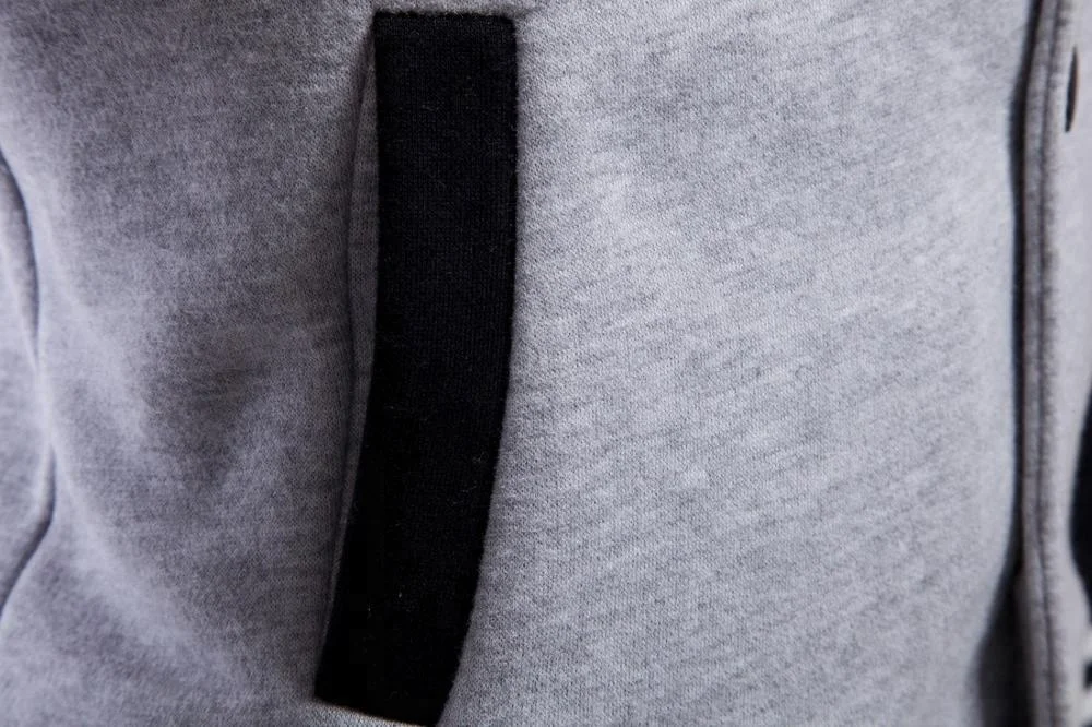 Long sleeve korean fashion varsity jacket embroidered letters baseball jackets for men