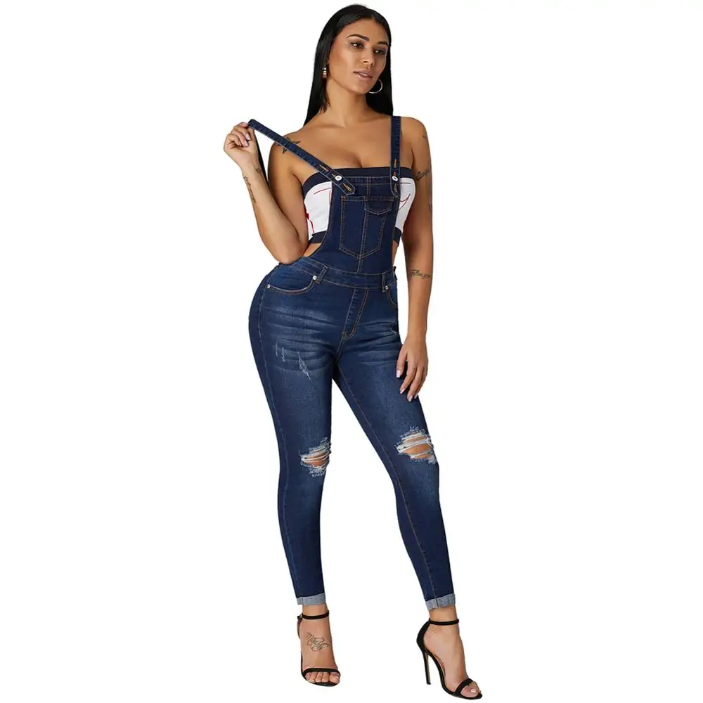 
Fashion American Wholesales Fit Overalls Long Jeans For Women 