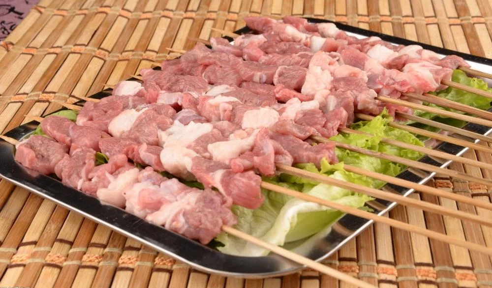 
10 Manual Kebab Making Machine Skewer Meat Satay Skewer Machine 