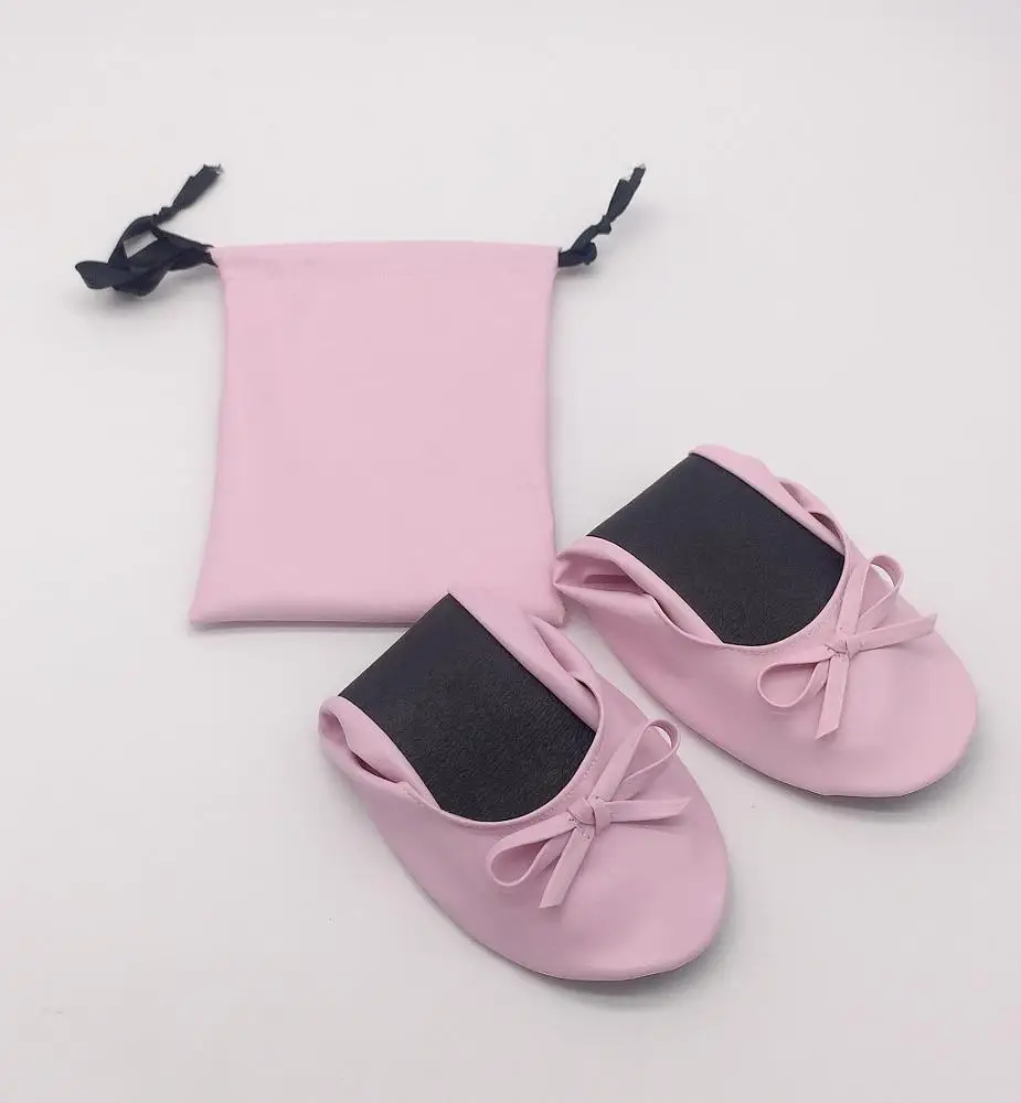 New OEM Design Wholesale Factory Direct Foldable Women Ballerina Flats Shoes