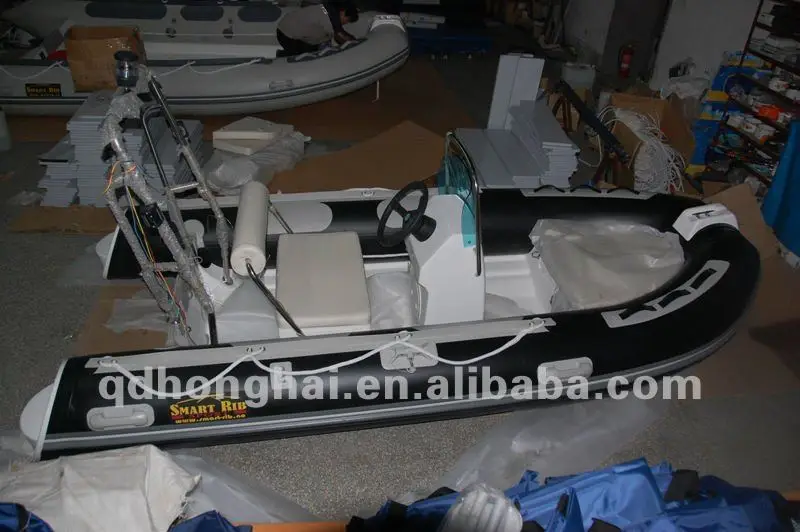 Rib360 высокоскоростная надувная лодка с подвесным