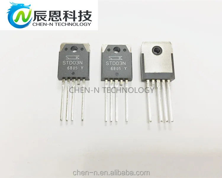 ORIGINAL AND NEW BIPOLAR (BJT) TRANSISTOR STD03N STD03P