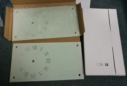 white Clock Needle  Available  For  Table Clock  sublimation blank  Glass  photo Frame