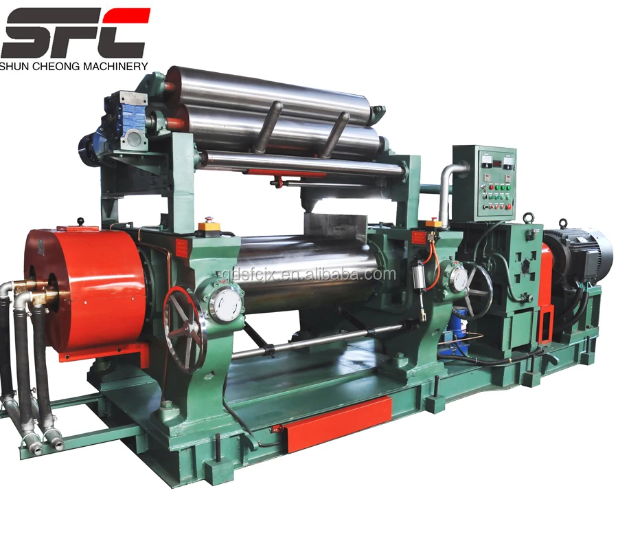 Двухвальный двухвалковый смеситель/резиновая открытая смесительная мельница с автоматическим стоковым блендером для изготовления резиновых