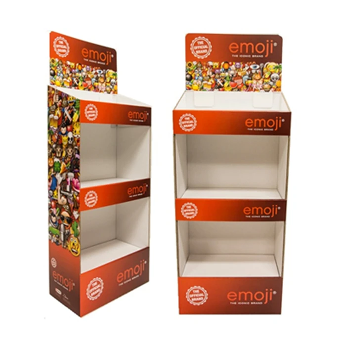 2024 Cardboard Display Stand Free Custom Design Cheaper High Quality Promotion Recyclable Cardboard Display Stand