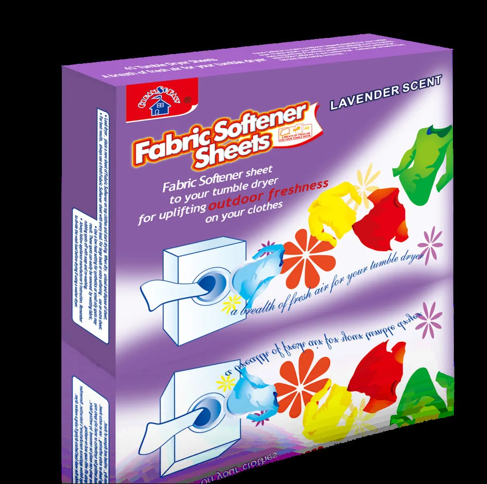 anti static dryer sheets manufacturer fabric conditioner sheet with wholesale price