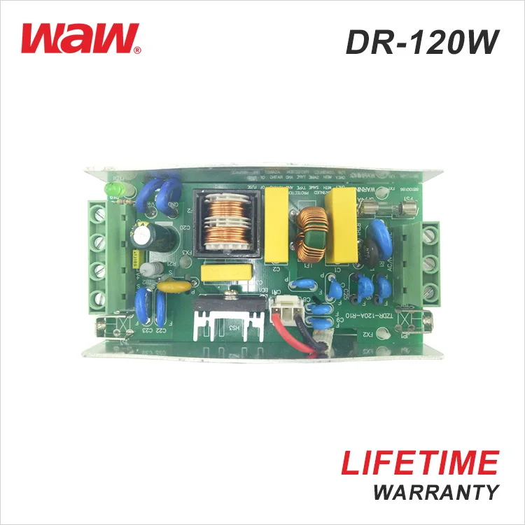 110v/220v ac to dc DR-120-24 120W 24V 5A Din Rail Power Supply