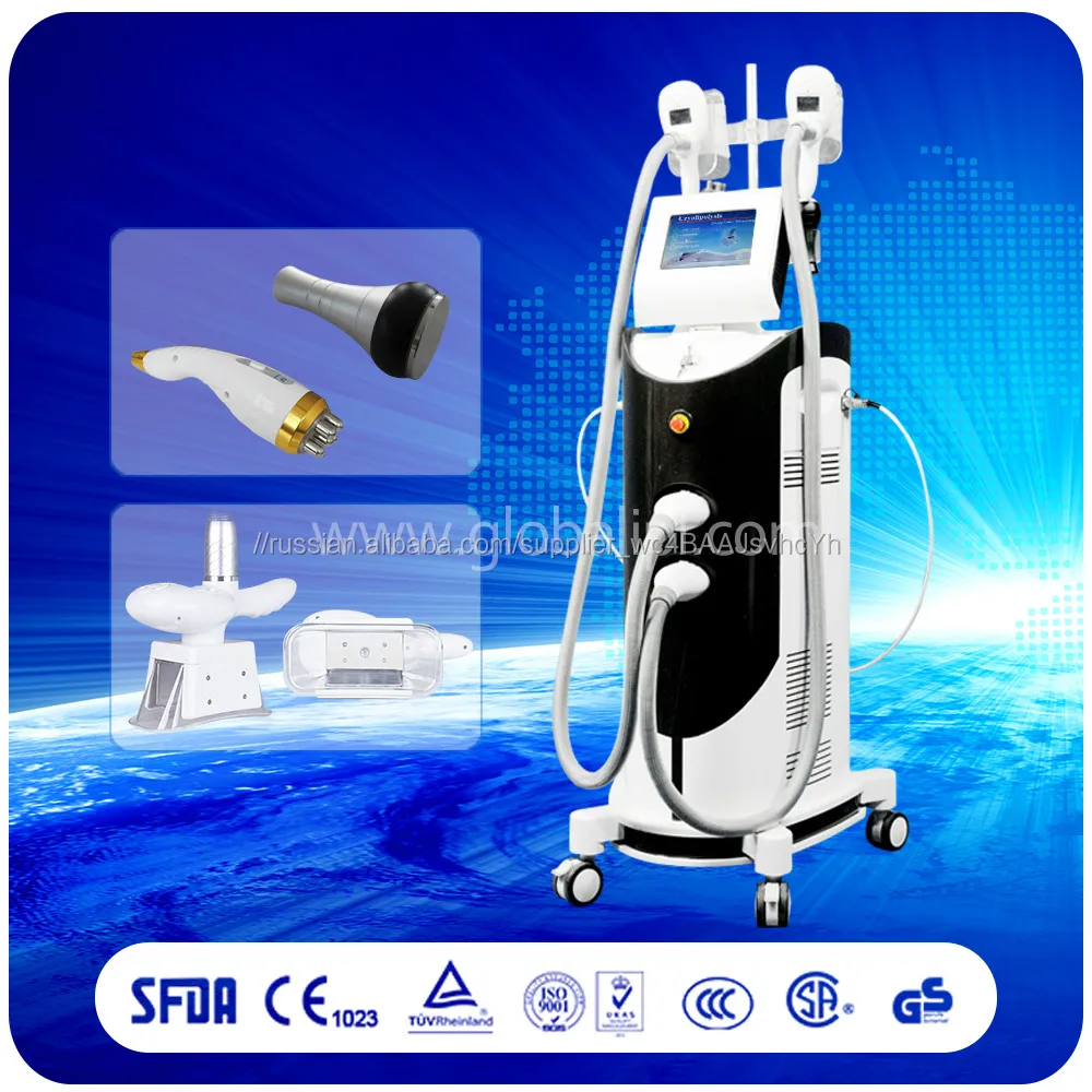 2017 high quality popular weight loss Cavitation Vacuum RF and cryolipolysis machine
