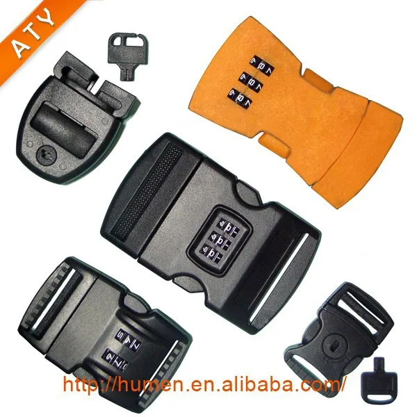 Высококачественная пластиковая Регулируемая Боковая Пряжка для рюкзака