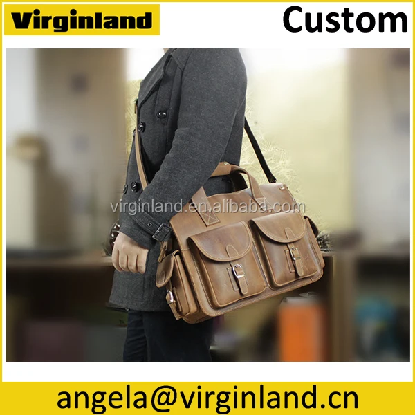 L1016 Business Bag Office Genuine Leather Men Bag New Arrival