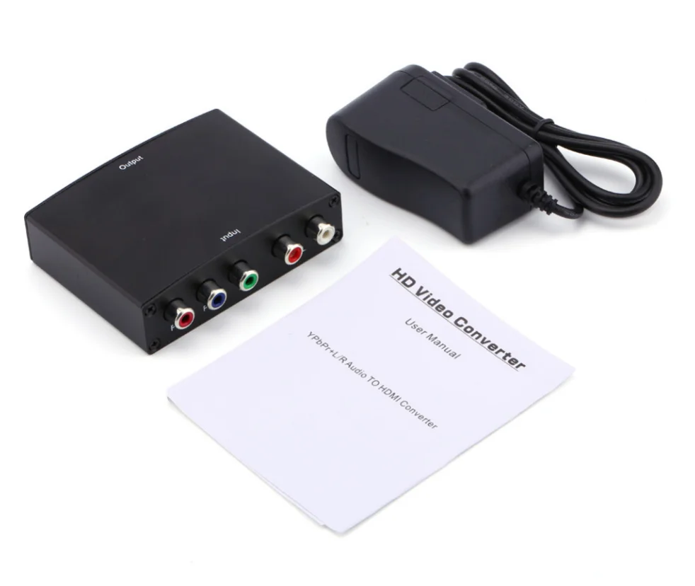 
Component to H DMI Converter RGB YPbPr to H DMI Converter AV Video Audio HDCP YPbPr/RGB + R/L audio to H DMI Converter Hot Sale 