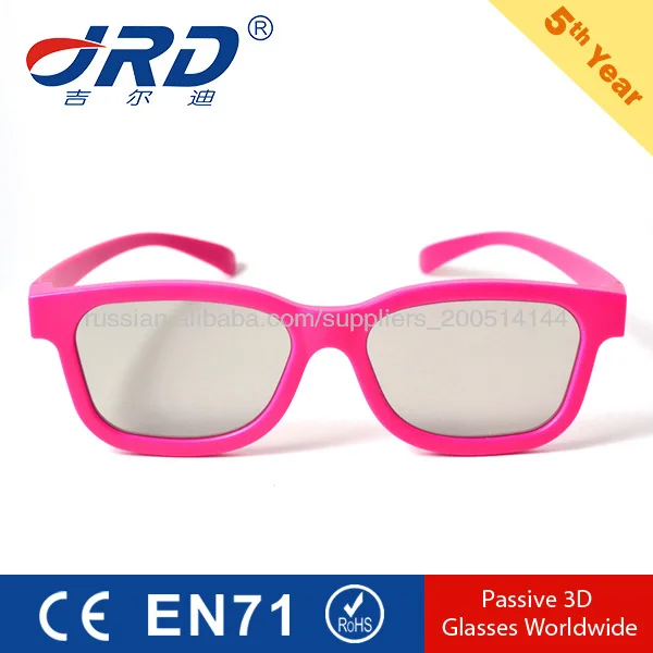 
Plastic Circular Polarized 3d Glasses for 3d Cinema Fit for Reald , Xpand, Masterimage Systems 