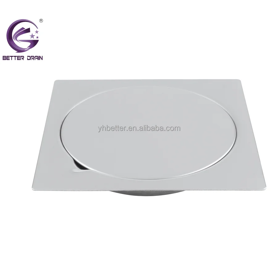 
Anti-odor floor drain with rubber sealed 