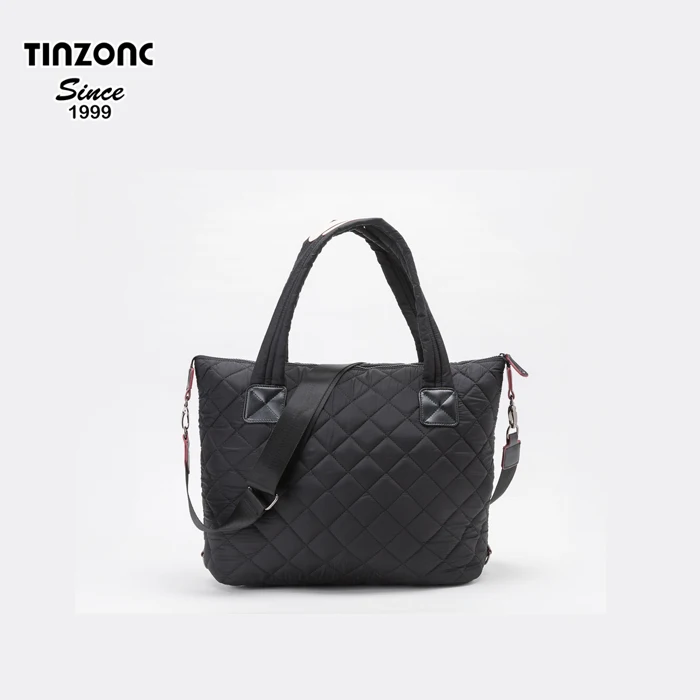 
2021 Women Wholesale Bags Fashionable Nylon Quilted Medium Sutton Gym Travel Handbag 